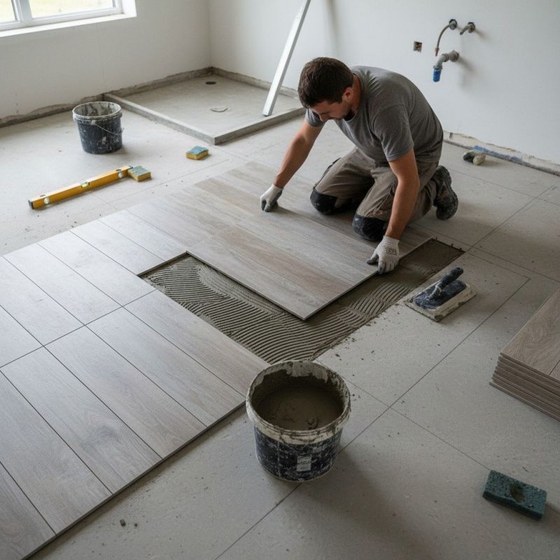 Bathroom Flooring Installation in Annapolis, MD